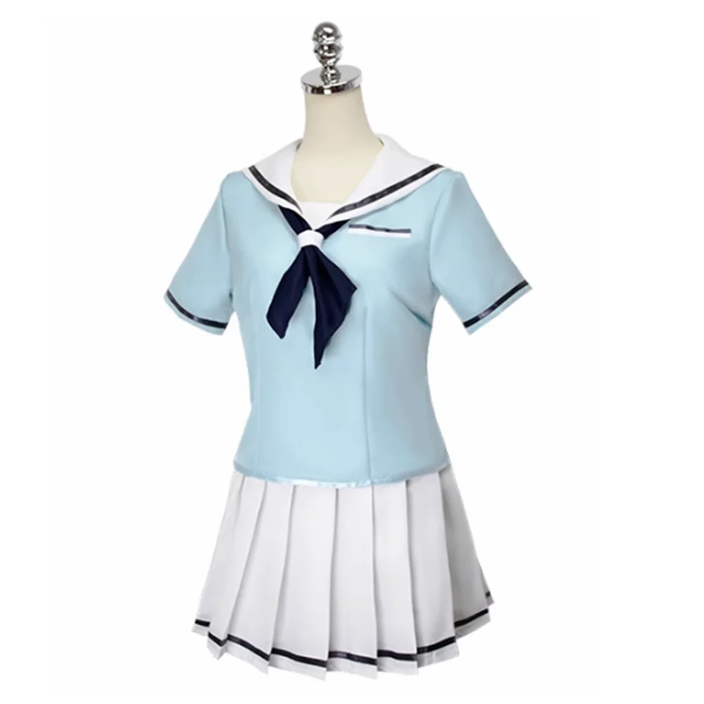 Унисекс аниме косплей костюм Toyama Kasumi костюмы униформы Индивидуальный размер