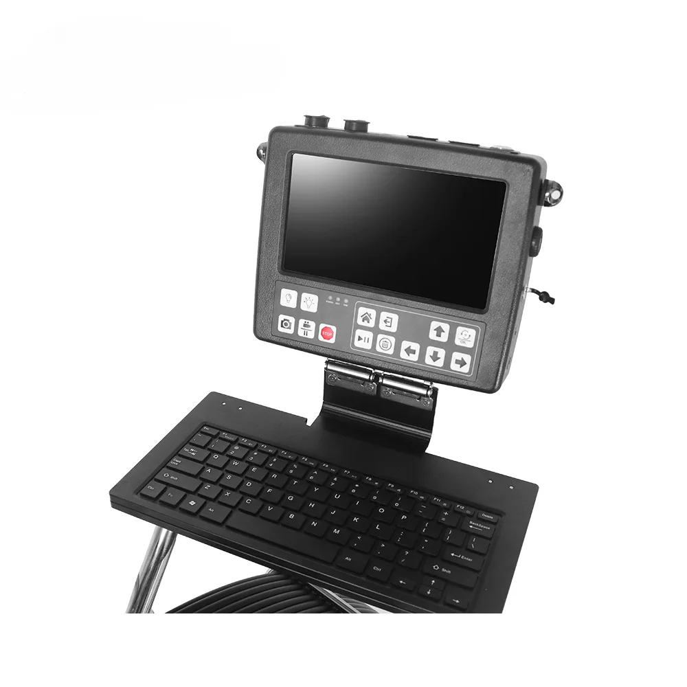 Система контроля трубопровода с кабелем 60 м HD водонепроницаемые камеры для