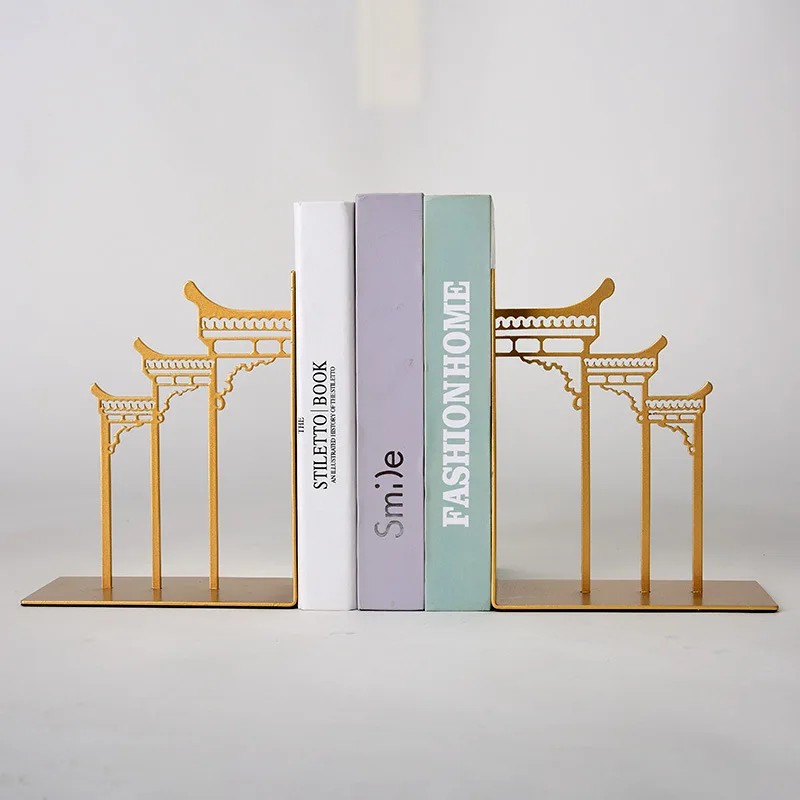 

Chinese Ancient Architecture Creative Book File Home Study Desk Porch Office Book Stand Decoration Handicraft Ornaments