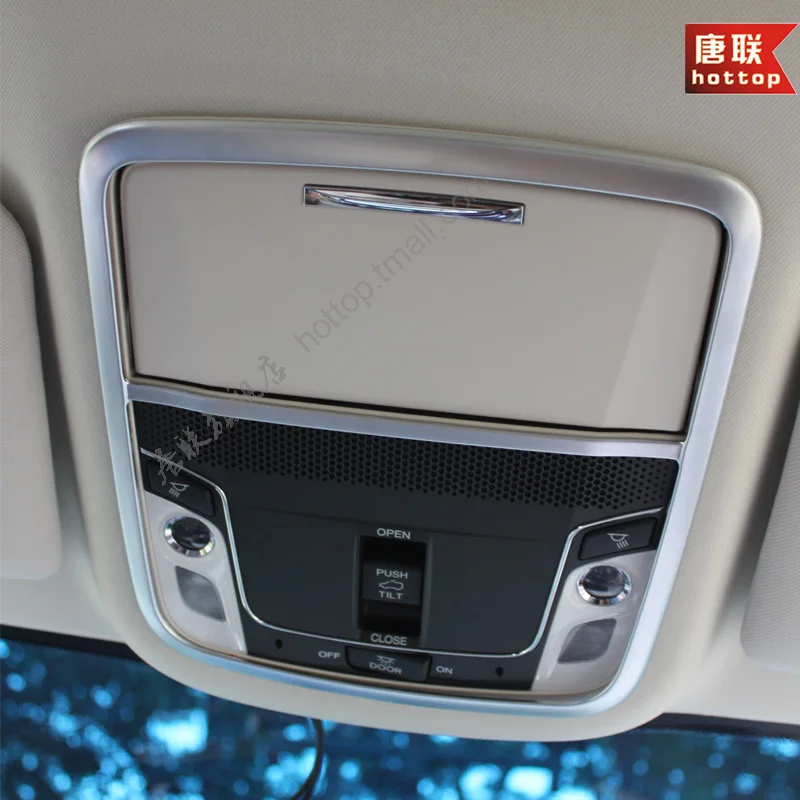 Hottop ABS хромированная отделка крыши автомобиля Топ настольная лампа светильник