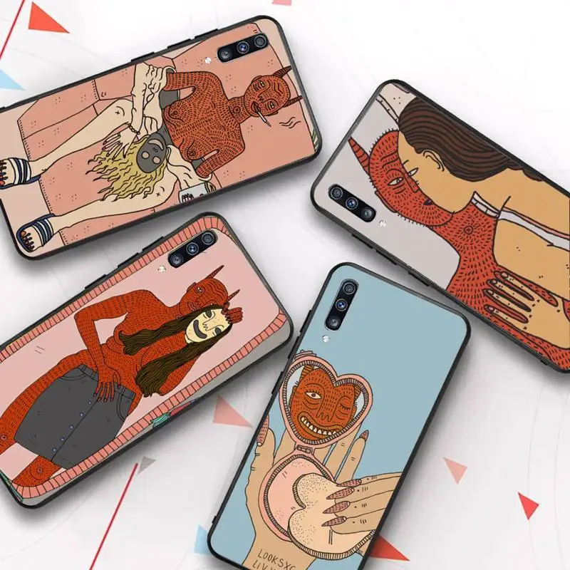 

Polly Nor Art Phone Case for Redmi 8 9 9A for Samsung J5 J6 Note9 for Huawei NOVA3E Mate20lite cover