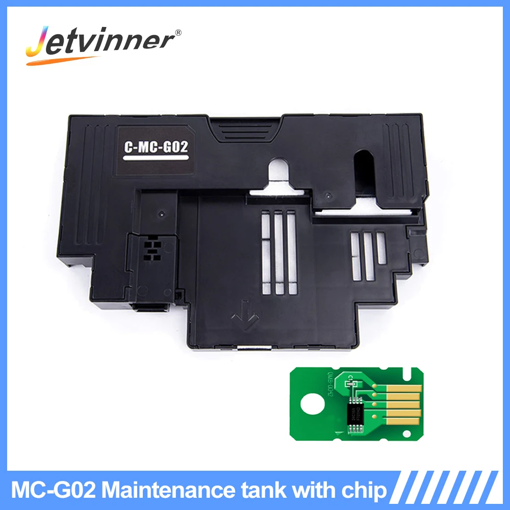 

MC-G02 Maintenance Box for CANON G2160 G3160 PIXMA G1920 G1922 G2920 G2923 G2960 G2962 G3920 G3923 G3960 Waste Ink Collector