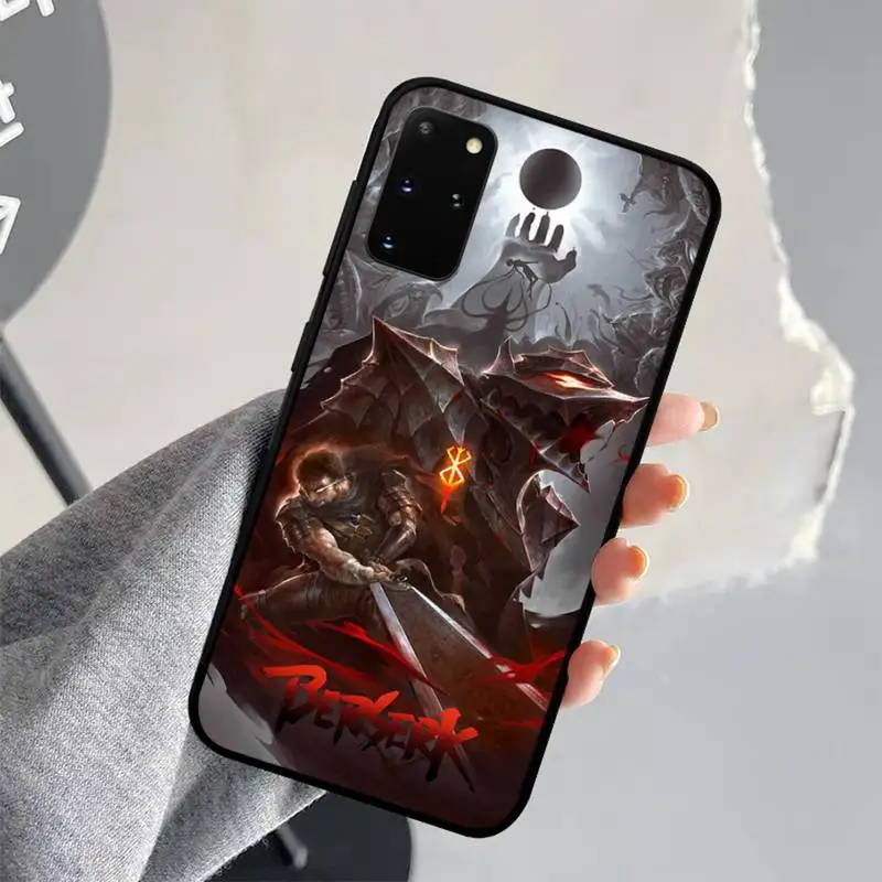 Berserk Phone Case for Samsung S20 lite S21 S10 S9 plus for Redmi Note8 9pro for Huawei Y6 cover