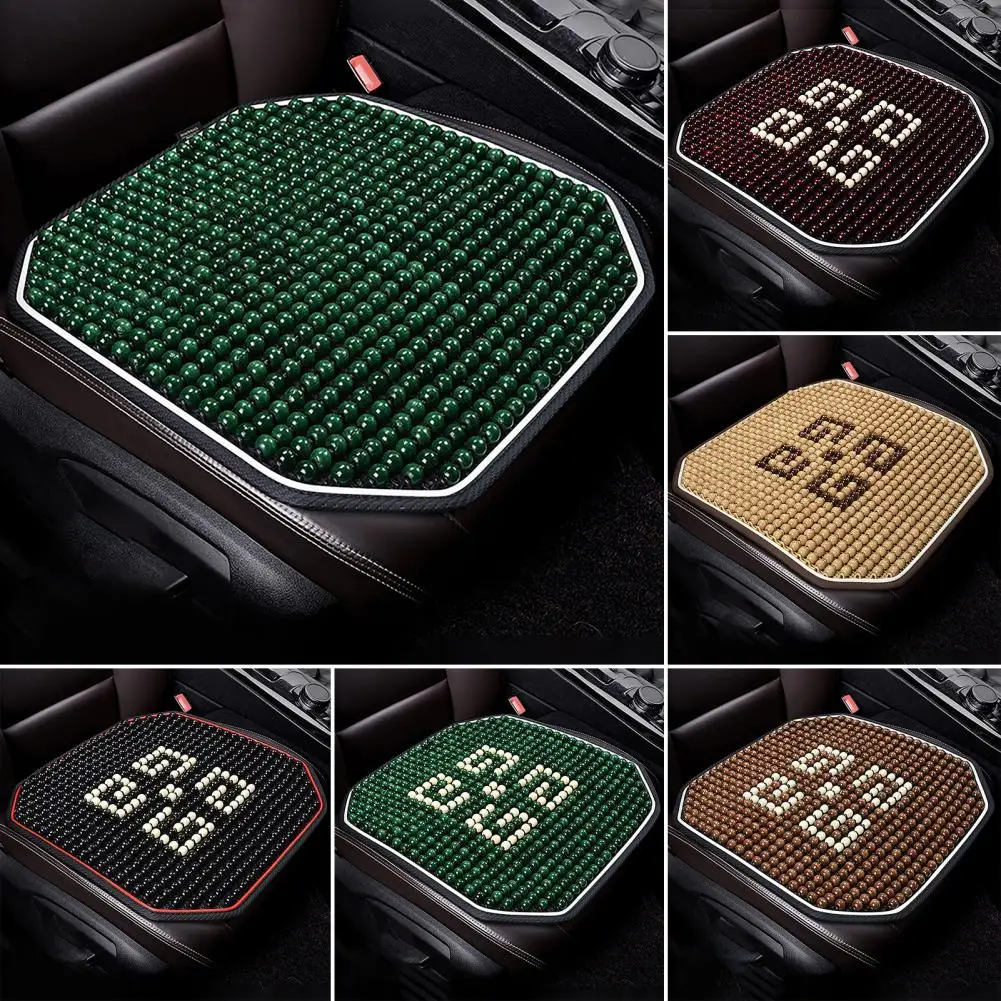 Универсальный автомобильный чехол для сиденья с деревянными бусинами отличная