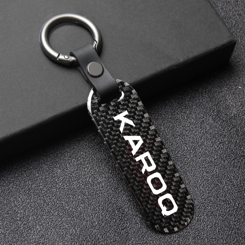 Брелок для ключей автомобиля кольцо из углеродного волокна VRS Skoda Octavia 2 3 Kamiq Kodiaq