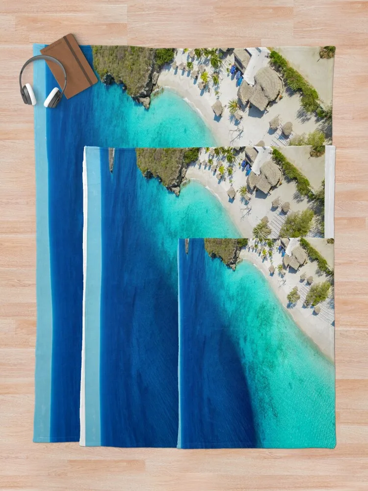 Потрясающее воздушное шоу Cas Abao Beach — тропический драгоценный камень в Cura?ao пледы