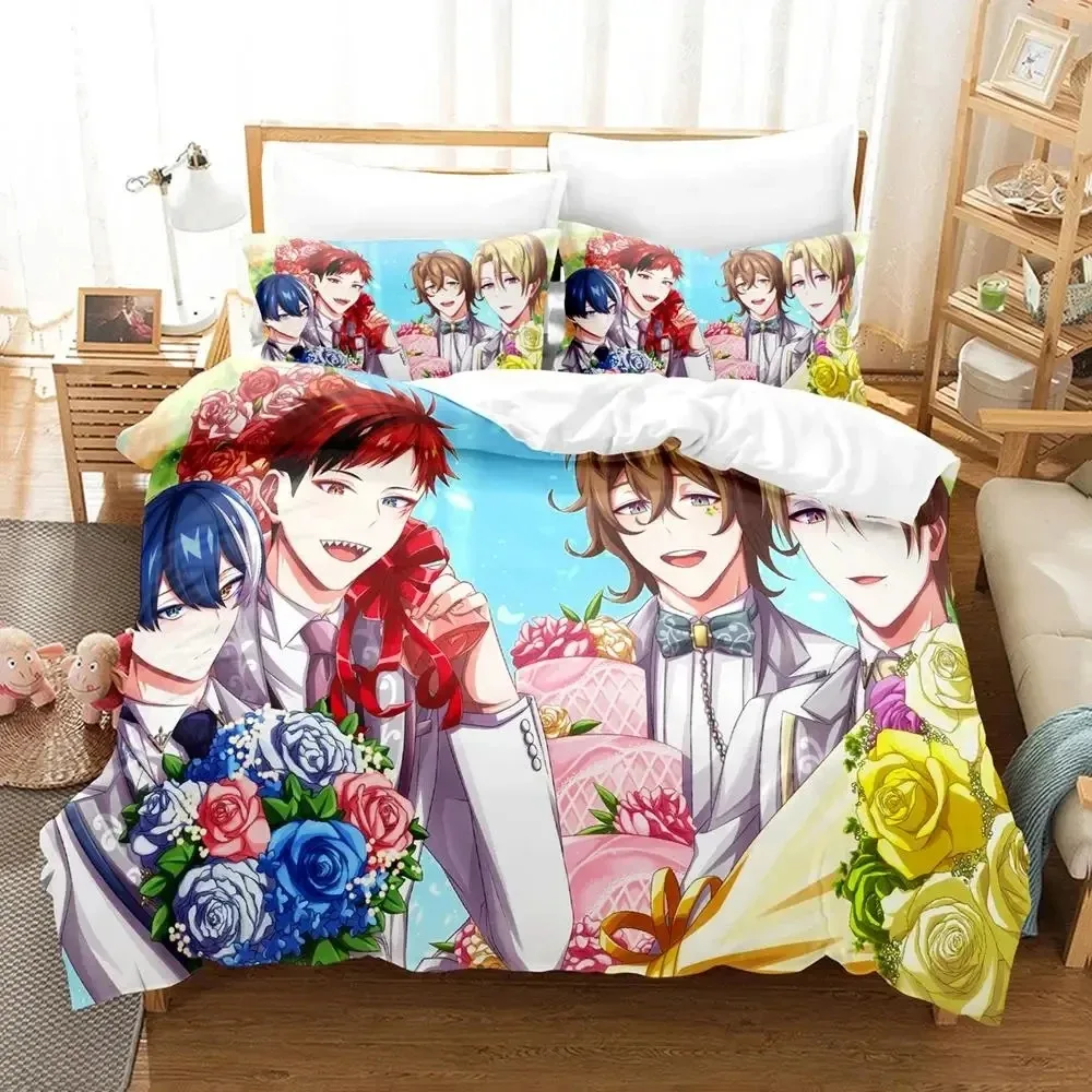 Anime Technoroid Overmin Bedding Set Duvet Cover Bed Quilt Pillowcase Comforter king Queen Size Boys Adult
