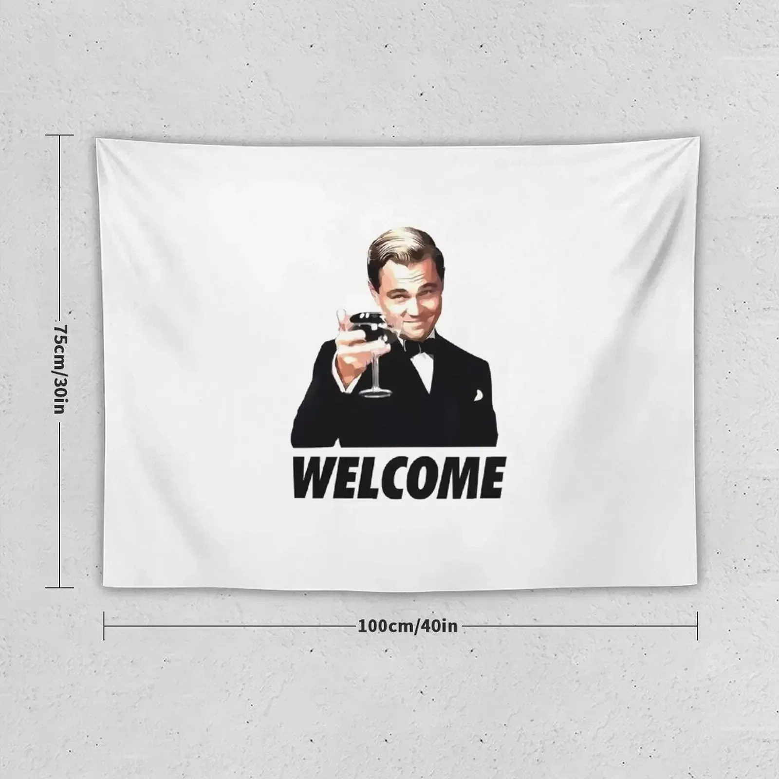 Великий Гэтсби Леонардо Ди Каприо Гобелен Эстетический Декор Комнаты Милый