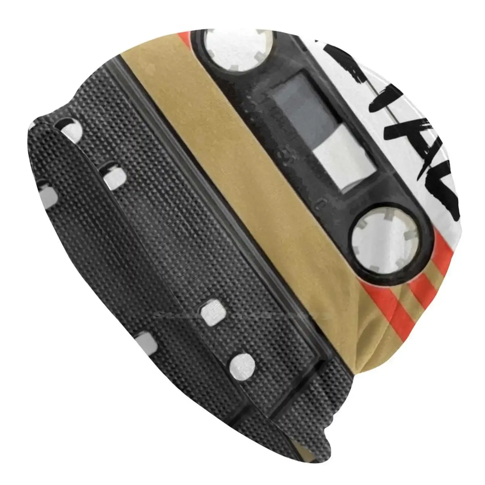 Тяжелая женская вязаная шапка теплая уличные шапки тяжелая музыка твердый и ролл