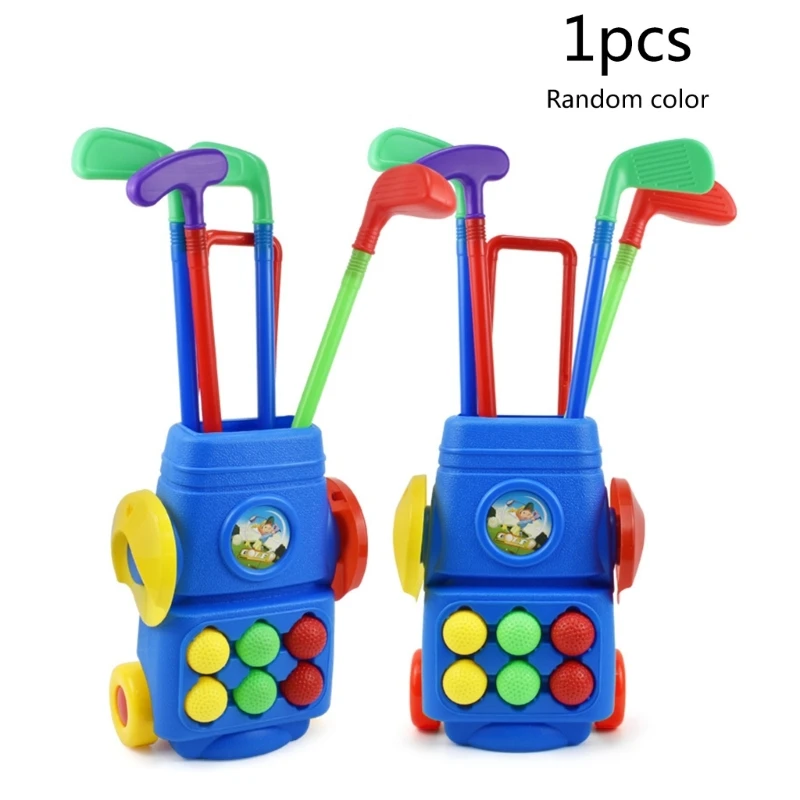 Set Toy For Toddler Kids Sports Golf Clubs Toy Outdoor Golf 
