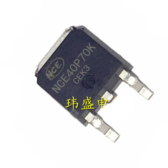 

New original NCE40P70K field effect tube MOSFET-P -40V -70A SMD TO-252