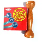 Настольная игра для семейной вечеринки, жетон из коричневого дерева в джунглях, работает с быстрой парой скоростных веселых карт в лесу, игры, английские испанские правила