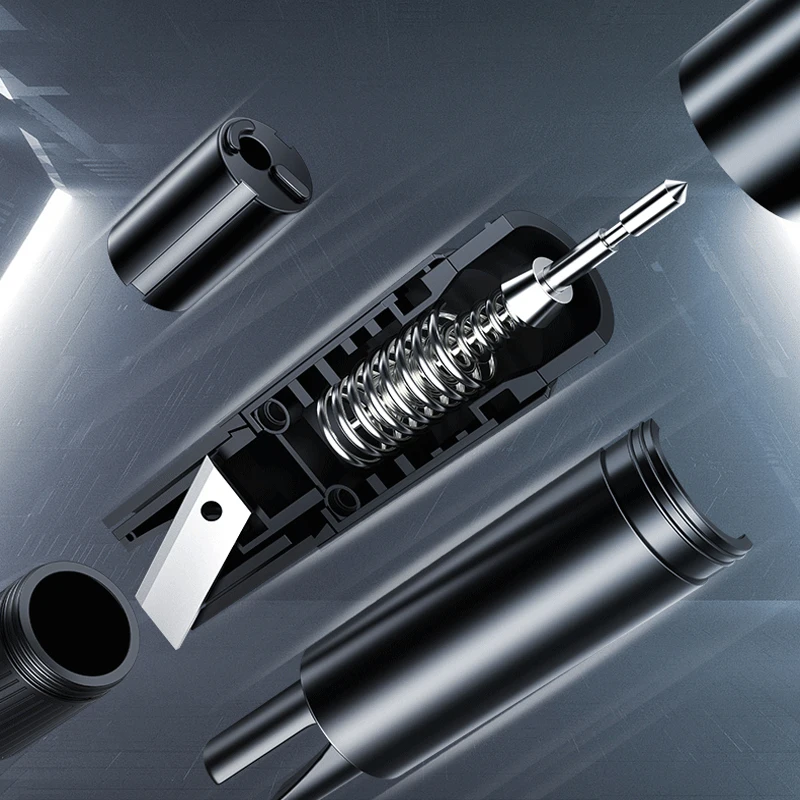 2 в 1 с аварийном автомобилем безопасный выход молоток Стекло оконный брейкер