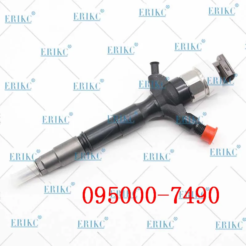 

ERIKC 095000-7490 инжектор дизельного автомобильного двигателя 095000-749 # DCRI, Инжекция общей топливной магистрали для автомобильных аксессуаров mitsubhi