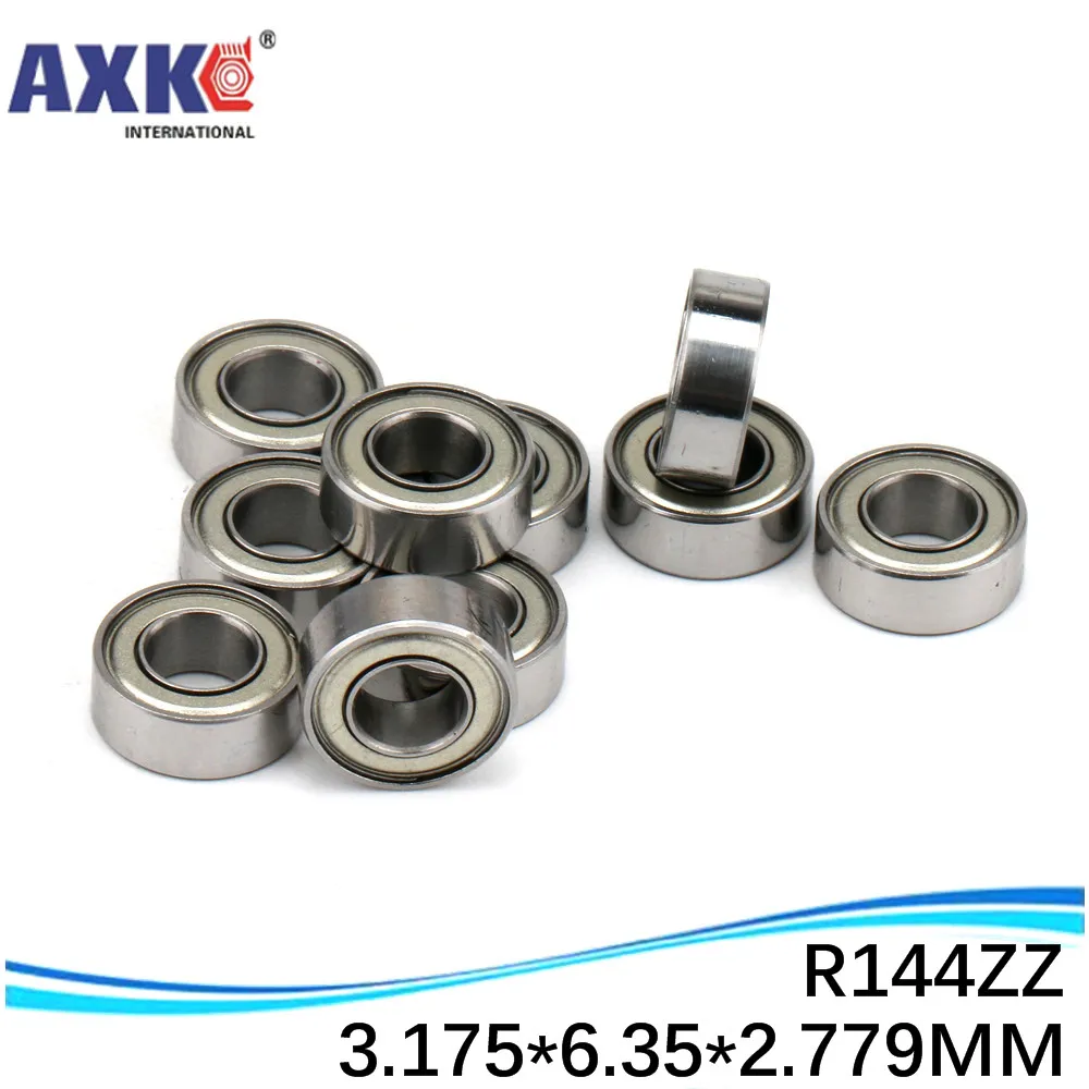 

R144 R144ZZ SR144ZZ R144-2Z R144Z ZZ RS RZ 2RZ Deep Groove Ball Bearings 3.175 x 6.35 x 2.78mm 1/8" x 1/4" x 7/64" High Quality