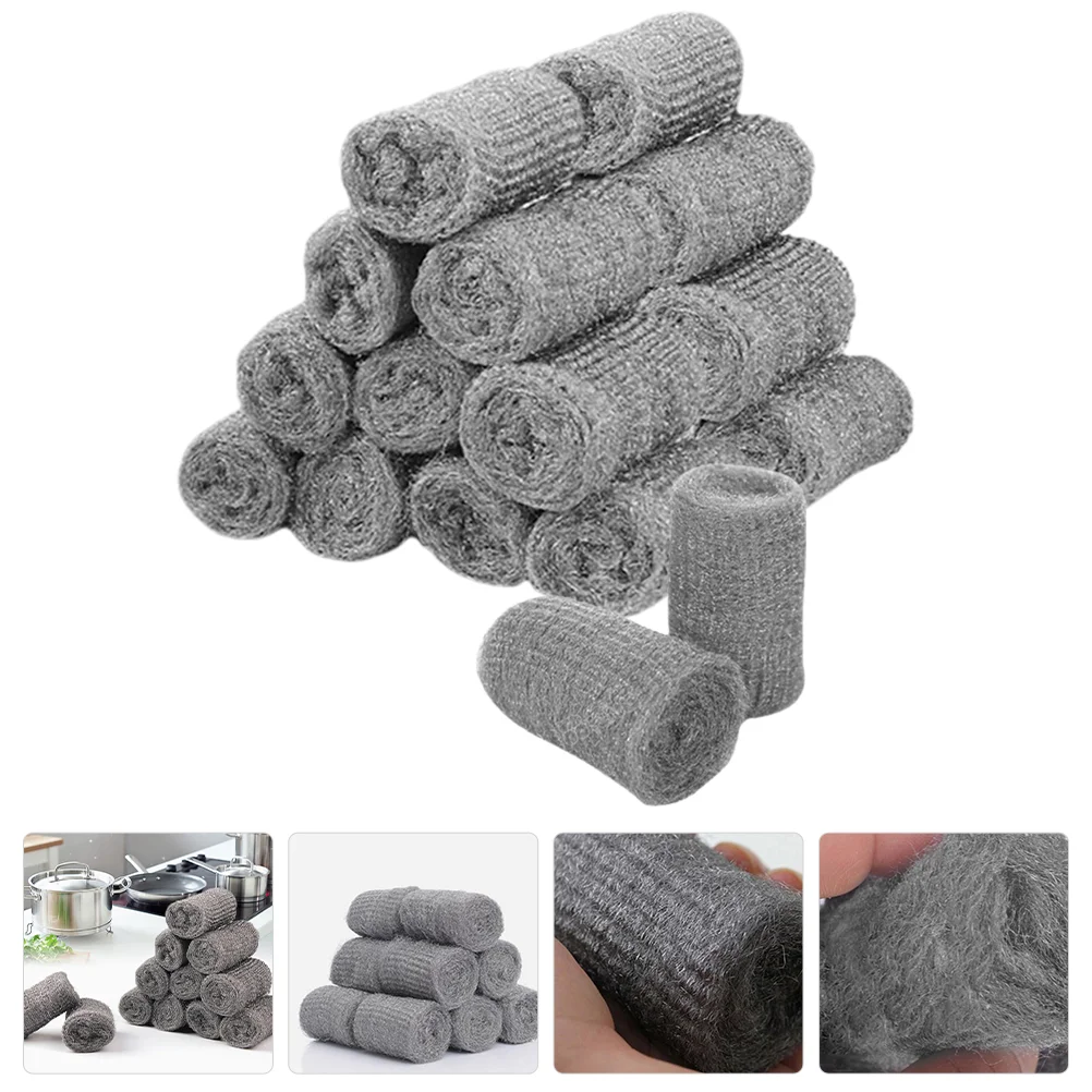 

Steel Wool Wire Mesh Mice Door Mouse Stopper Hole Filler Rodent Block Barrier Weep Covers Brick Walls Stove Blocker