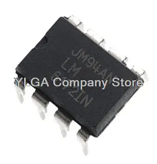 

New LM6172 LM6172IN in-line DIP-8 high-speed dual operational amplifier chip 5PCS -1lot