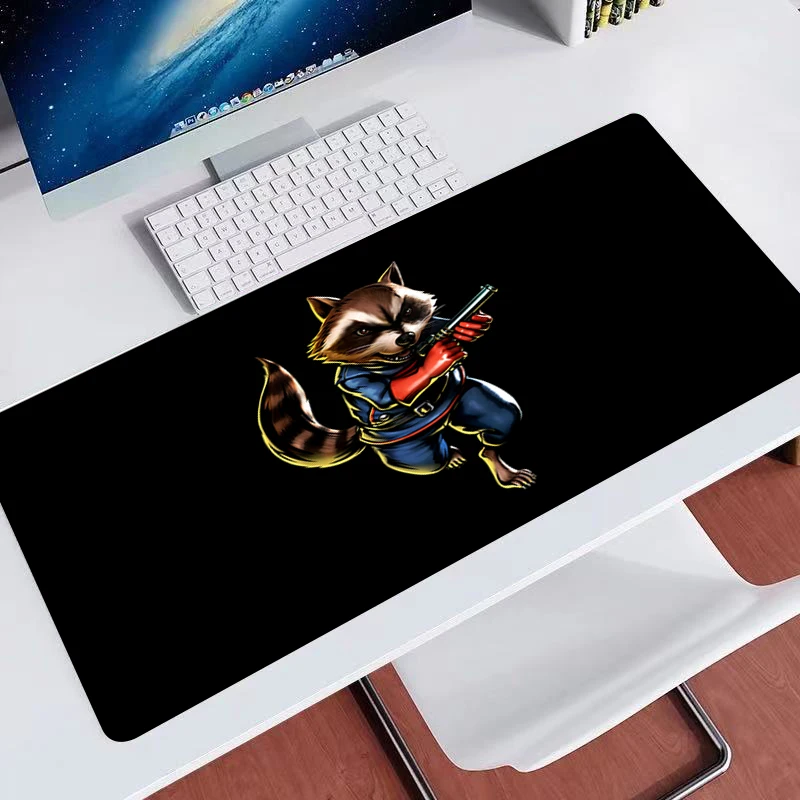 

Gaming Mouse Pad Rocket Raccoon Rug Pc Accessories Xxl Mouse Mat Anti-skid Mousepad 900x400 Computer Desk Accessories Game Mat