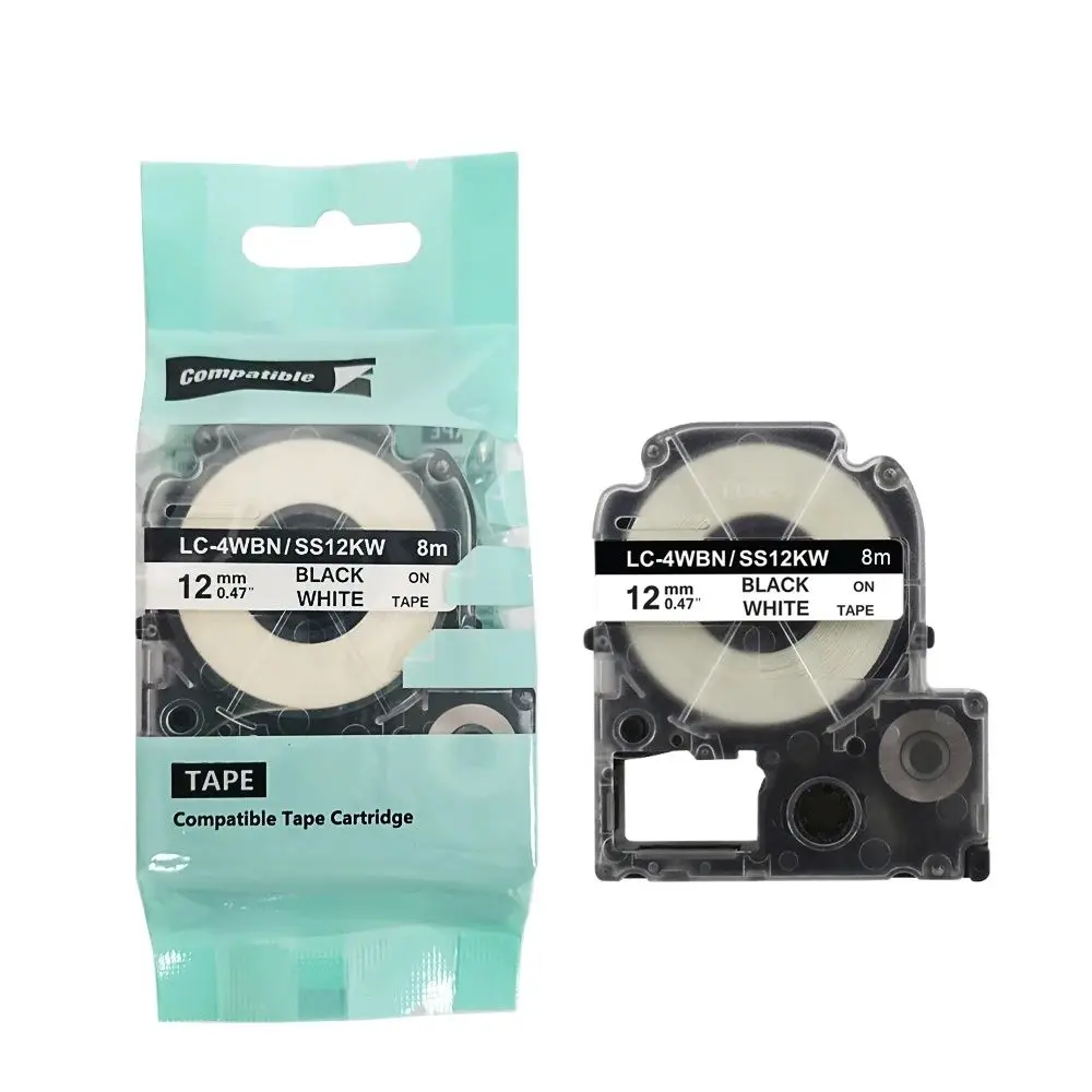 Совместимая лента для этикеток Epson SS12KW SC12YW SC12GW SC12BW SC12RW ST12KW SS9KW EPSON