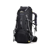 outdoor sports backpack 50l large capacity mountaineering bag travel camping fishing hiking multi pocket nylon backpack