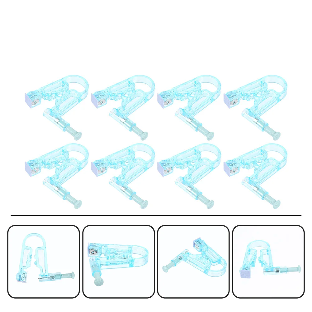 

10 Pcs Stud Ear Peircing Kit Studs Piercer Disposable Accessory Hole Puncture Device Painless Tool Pp