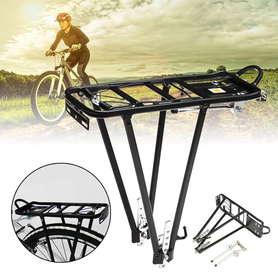 

Bicycle Rack Aluminum Alloy 50KG Bike Disc Brake Rear Luggage Trunk for Bicycles MTB Bike Shelf Cycling Bicycle Racks
