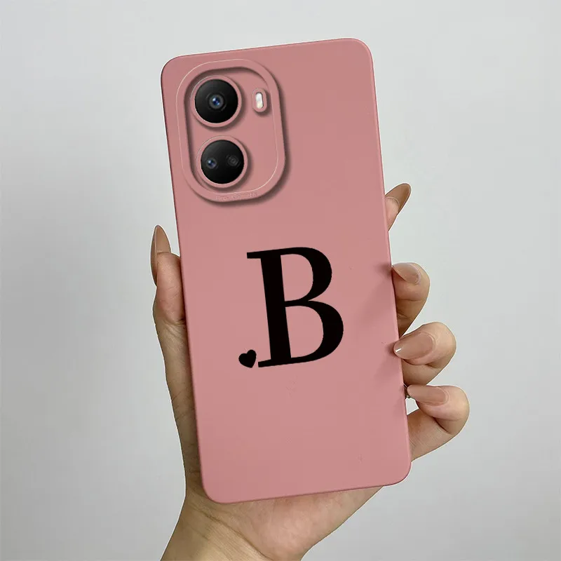 For Huawei nova 10 SE Case Nova 10se Phone BNE-LX1 BNE-LX3 NOVA10SE Cute Couple Letters Square Shockproof Back Cover