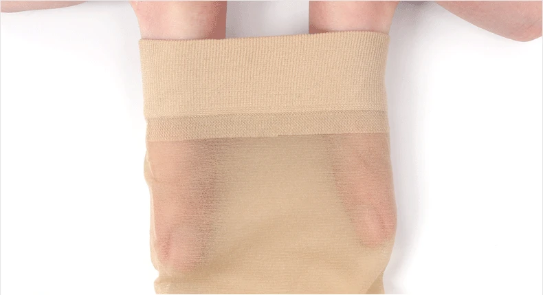 40Pcs=20Pairs Transparent Summer Socks Ultrathin Women Nylon Ladies Female Short Ankle Meias Elastic Crystal Spring Silk Sox