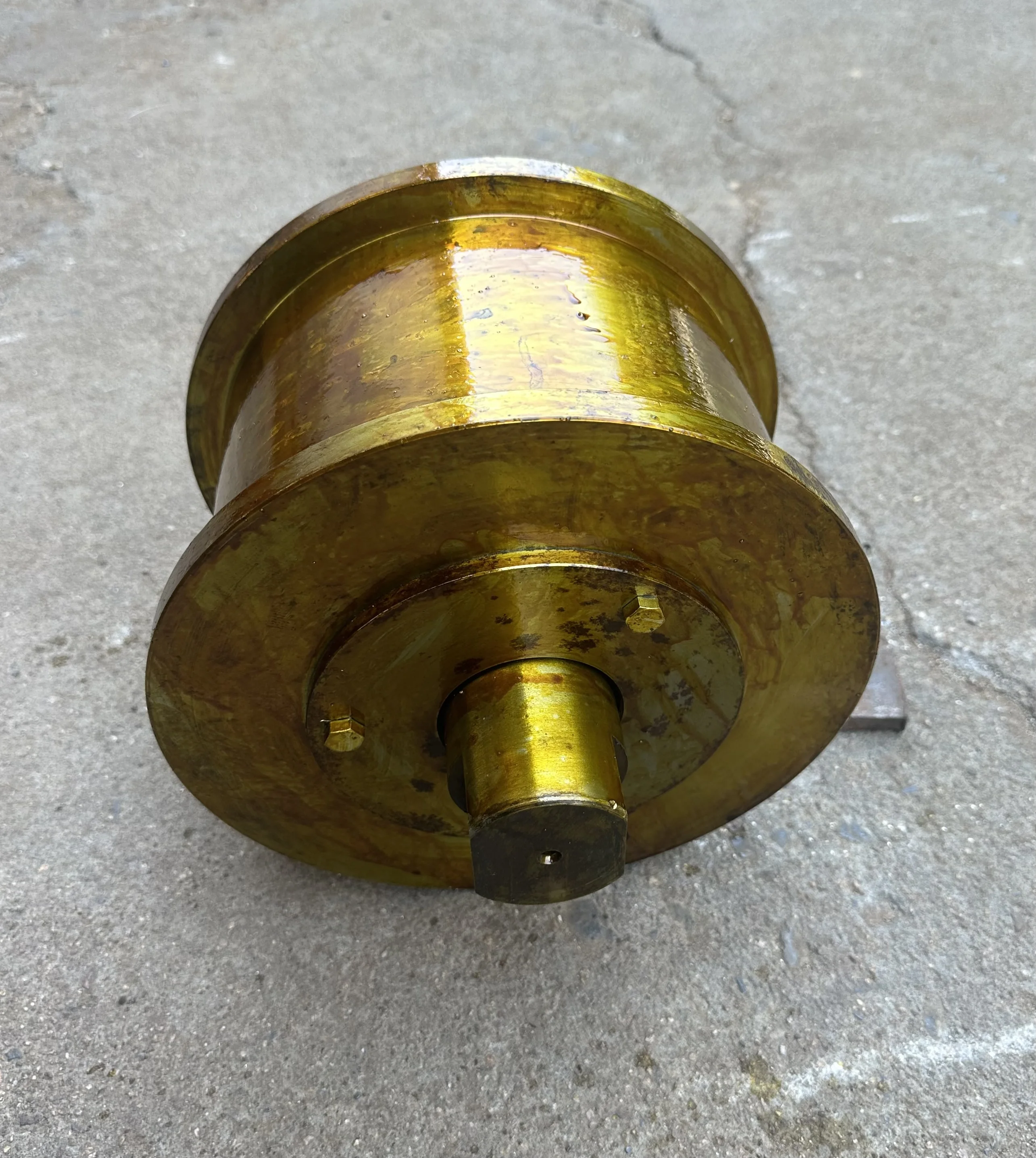 Стальное железнодорожное колесо