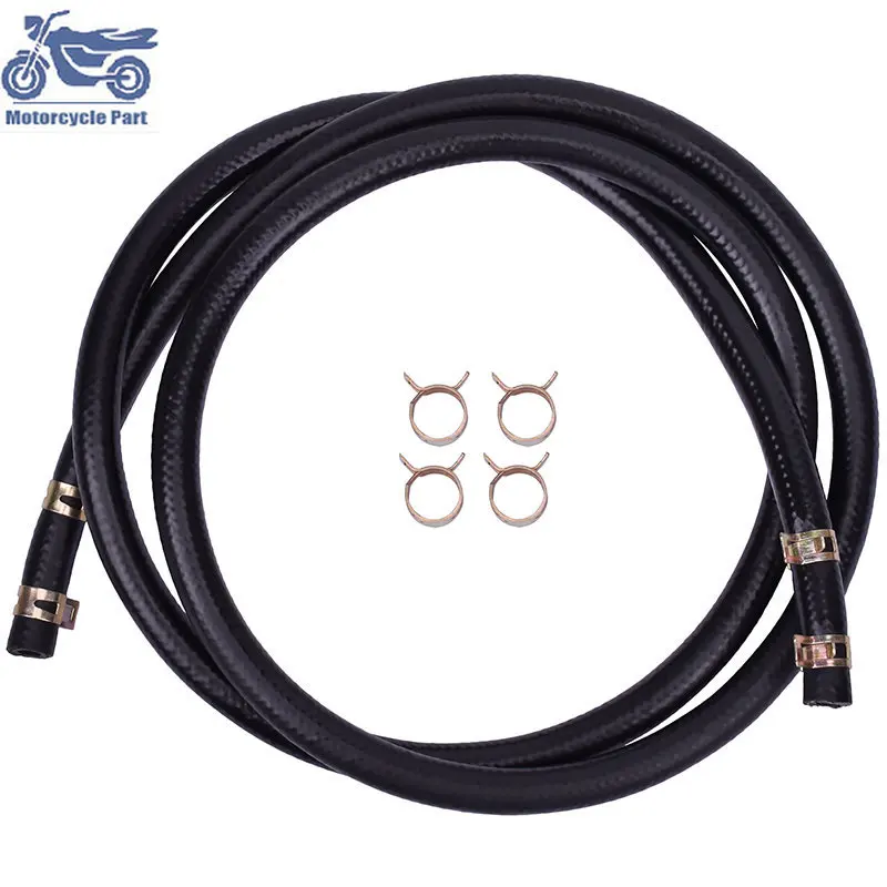 

6x12mm 6mm I/D 12mm O/D Fuel Pipe High-pressure Petrol Oil Tube Fuel Tank Tube For Motorcycle Bike Accessory Free Gift