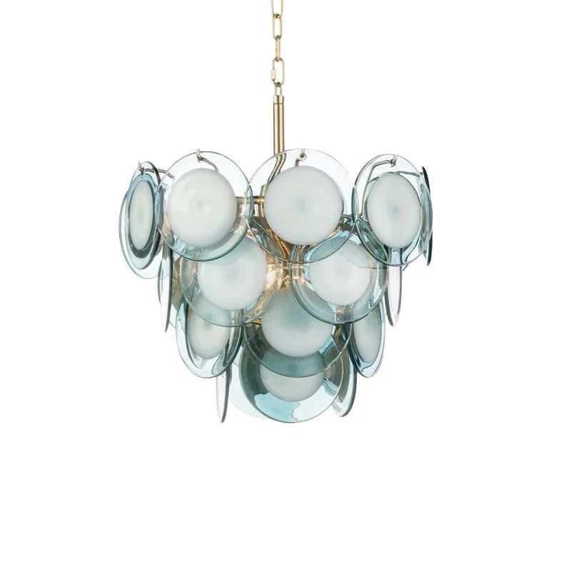 

nordic led crystal europe glass ball chandeliers ceiling scandinavian e27 pendant light deco maison lustre suspension