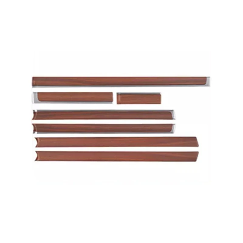 Для 2008-2021 Toyota Land Cruiser 200 отделка дверной панели из персикового дерева +