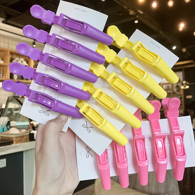 

Hair Accessories 2022 Hair Clip Woman Style Barbers Barrettes Plastic Hair Clips For Women Hairpin Hairdressing Styling Tools