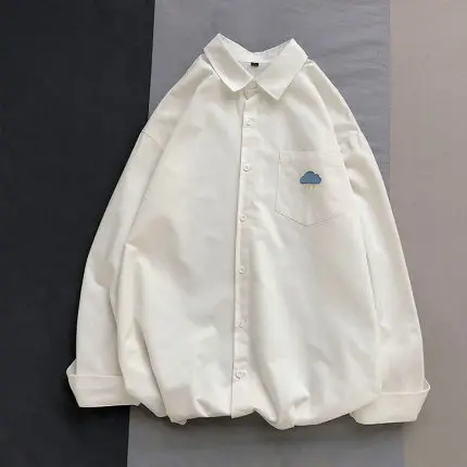 

A Ladies shirt new loose western style spring and autumn tops thin shirt jacket