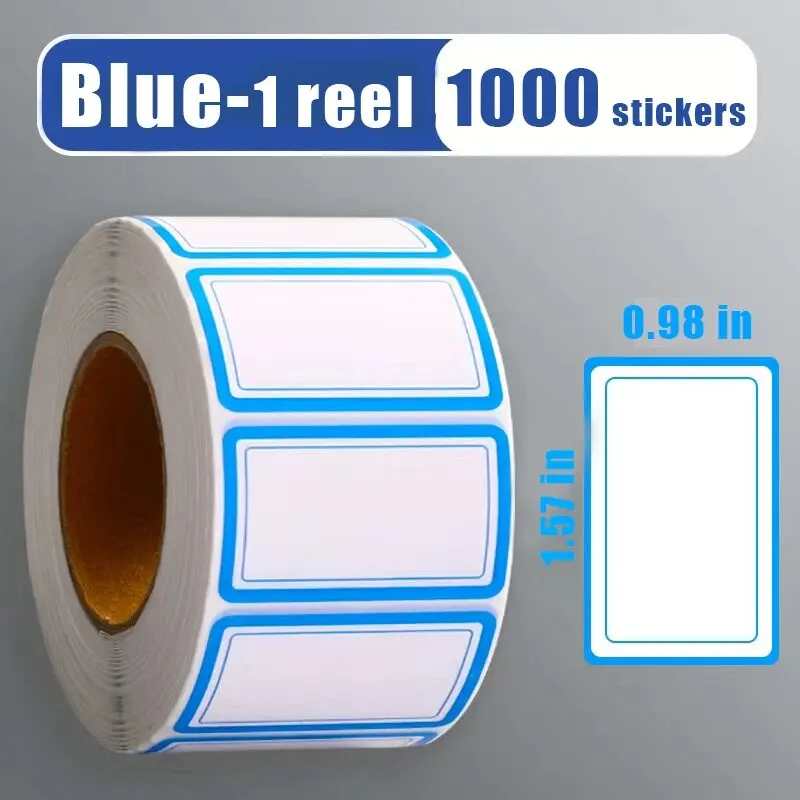 

Красочные Обычные Именные Этикетки, 1000 Шт., 3,5x2,25 Дюйма, Офисные, Школьные, Домашние Этикетки Для Встреч