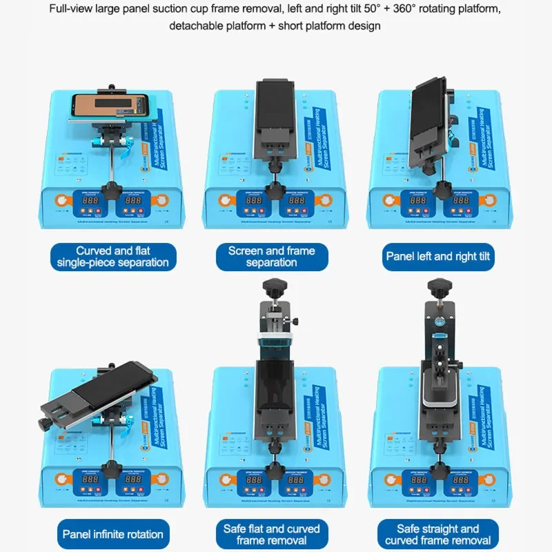 SUNSHINE S-918M Многофункциональная машина для разделения нагрева рамки мобильного