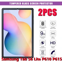 for samsung tab s6 lite 10 4 inch tempered glass new tab s6 p610p615 film anti scratch 9h 0 3mm hardness tablet tempered glass