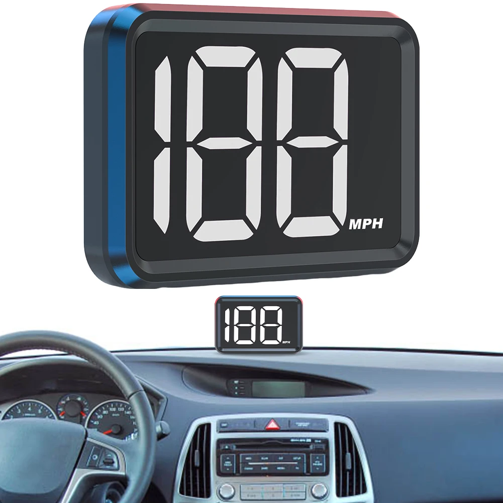 GPS KMH MPH HUD Цифровой спидометр Проекционный дисплей измеритель скорости Датчик