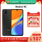 Смартфон Xiaomi Redmi 9C, 3 + 644128 ГБ, 6,53 дюйма, 13 МП, тройная камера, 5000 мА  ч, MTK Helio G35 восемь ядер, 4G