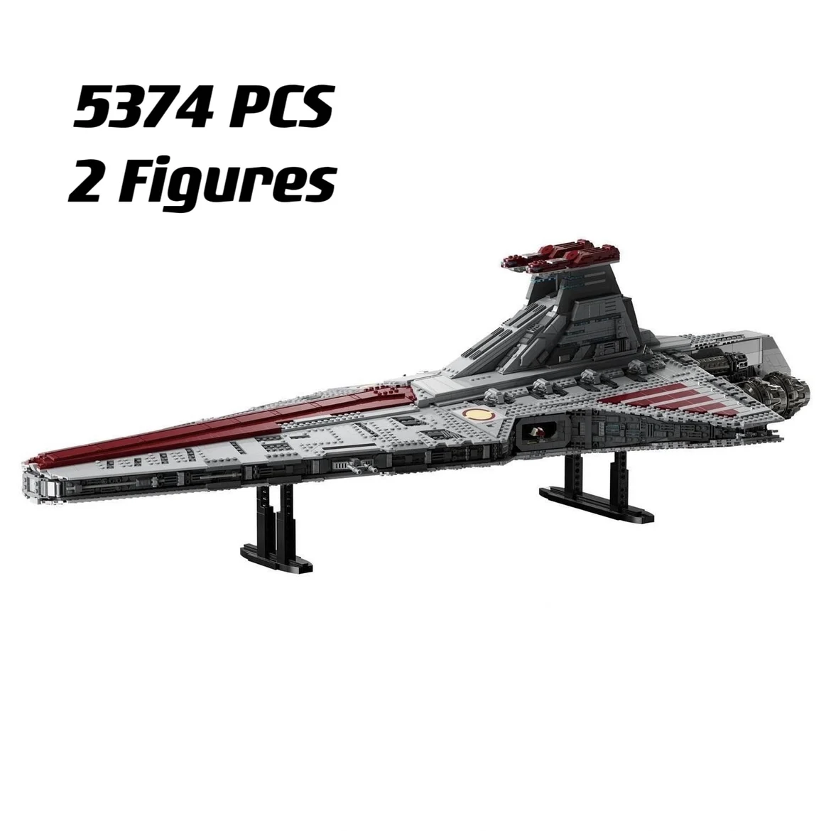 

Moc 75367 Venator Class Republic Attacks Cruiser Model Building Set Block Space Toys For Boy Adult Christmas Gifts 5374pcs