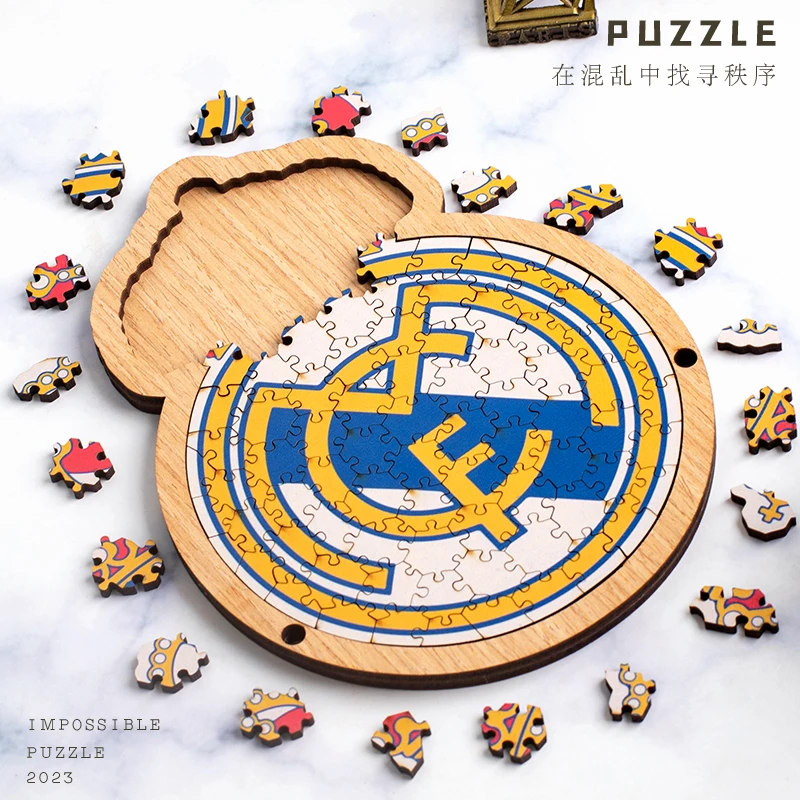 Головоломка Расшифровка галактика бесконечный неправильной деревянной волны