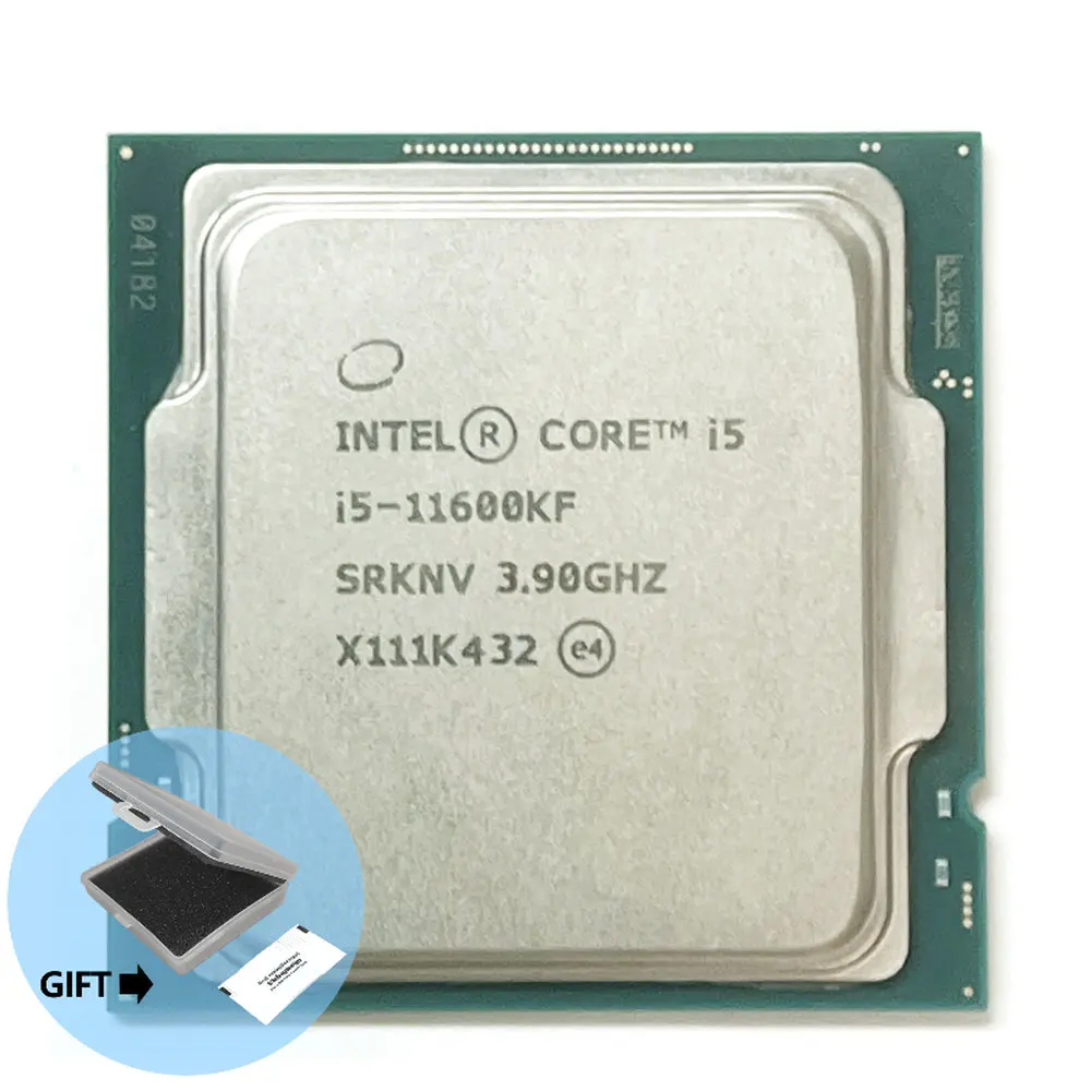 

Новый процессор Intel Core i5 11600KF 3,9 ГГц шестиядерный двенадцатипоточный процессор 12 МБ 125 Вт LGA 1200 без вентилятора