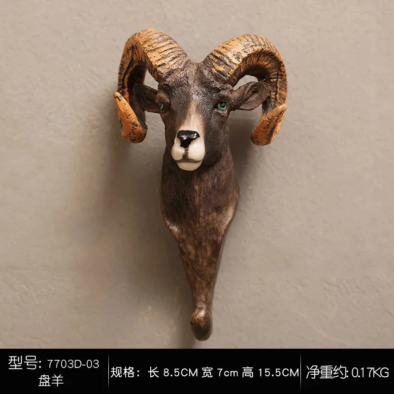 

Винтажная вешалка для животных из полирезина