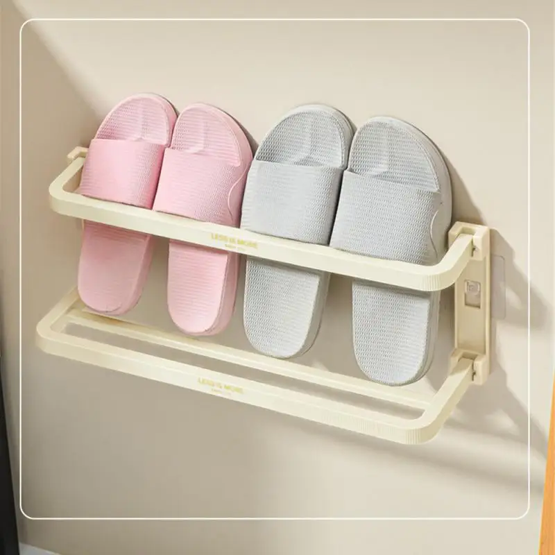 

Стеллаж для тапочек, без отверстий, настенный, для дома