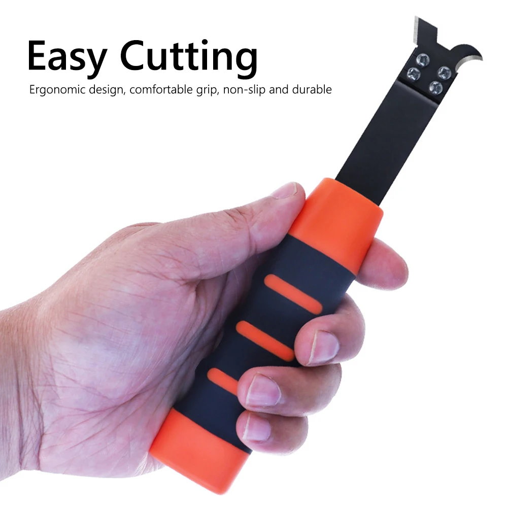 

Multifunctional Folding Industrial Grade Knife with Change Blade Folding Cutter Knife Lightweight Easy Use for Cutting Box Paper