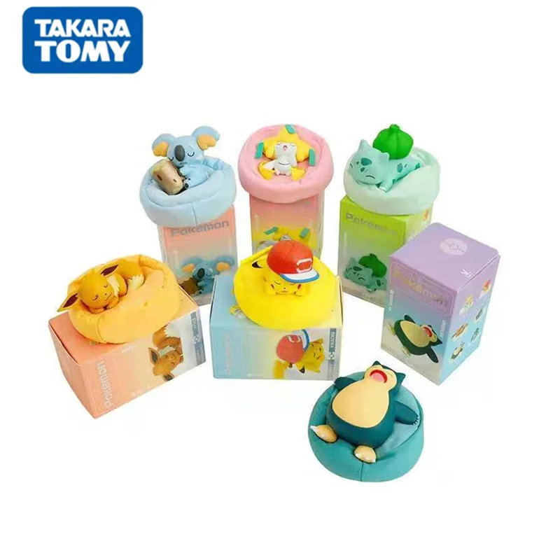 

Фигурка Покемон из серии «Звездные мечты», аниме фигурка Пикачу, евее, джирачи, храп, Бульбазавр с плюшевой основой, Игрушечная модель, подар...