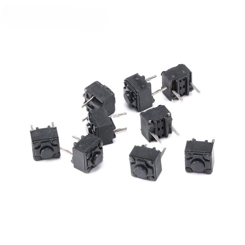 

10Pcs/Lot 6x6MM Tact Switch Touch Micro Switch 6*6*5.7mm 6*6*6mm 6*6*7.3mm Keys Buttons Switch 2PIN Mouse Switch