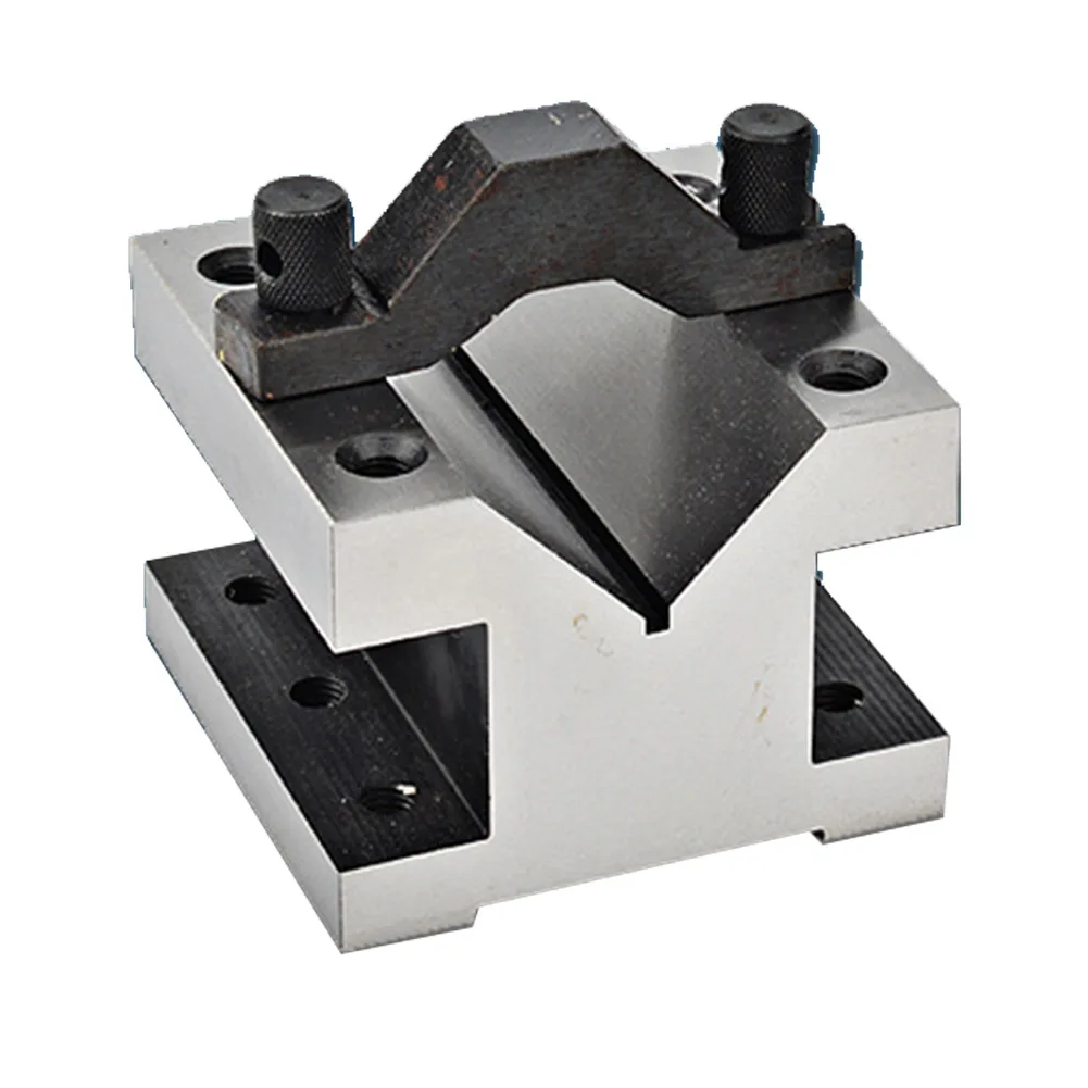 

Clamp V-shaped Block With Clamp 35x35x30mm Grounding Hardened Steel Matching Measure Milling Machine HighQuality