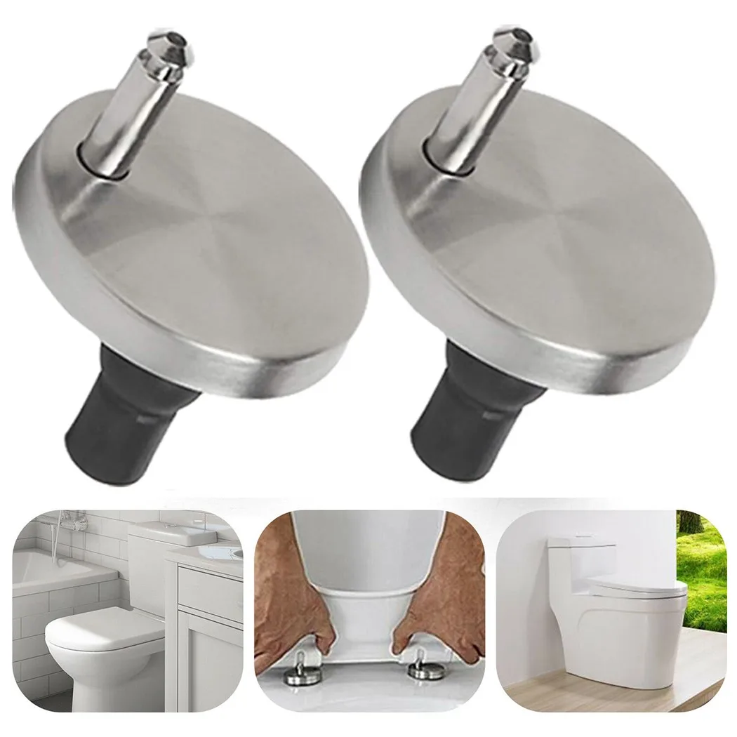 

Tool Toilet Seat Hinge Fittings Seat Spare Parts Toilet Fittings Hinge Hinges Pair Of Release Practical Useful