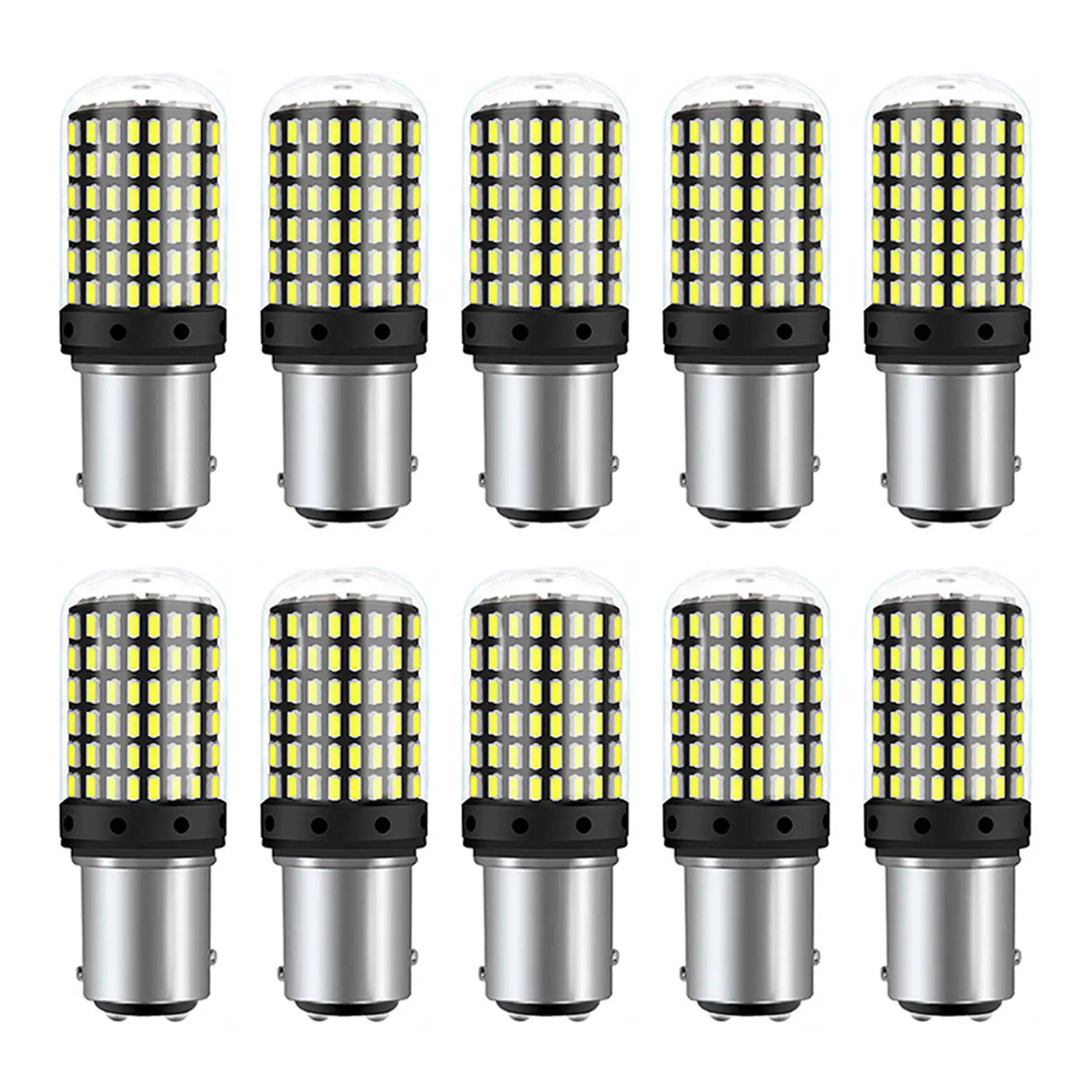 

10 шт. 3014 144Smd Canbus 1157 BAY15D P21W 1156 BA15S BAU15S PY21W T20 7440 7443 W21W светодиодный лампы для автомобильного сигнала поворота